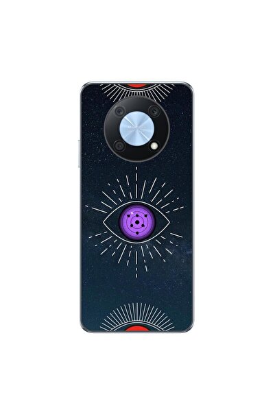 OEM Калъф, съвместим с Huawei Nova Y90, силиконов гел TPU модел, Око на Томое...