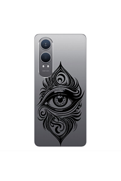 Other Oneplus Nord Ce 4 lite Eye patterned drawing Transparent Silicone TPU Θήκη