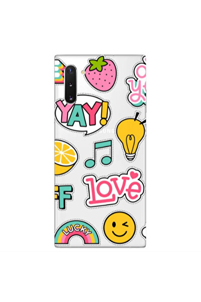 Other Samsung Note 10 Plus Cute desing Transparent Silicone TPU Θήκη