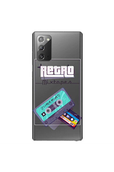 Other Samsung Note 20 Mixtapes Transparent Silicone TPU Θήκη