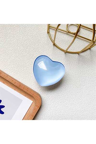 EDELFU Popsocket KALPLİ Telefon Tutucu, Yapıştırmalı Epoksi Cam Yüzey Parmak ...