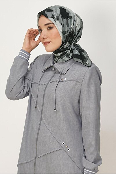 Alvina Patterned Natural Scarf 8634