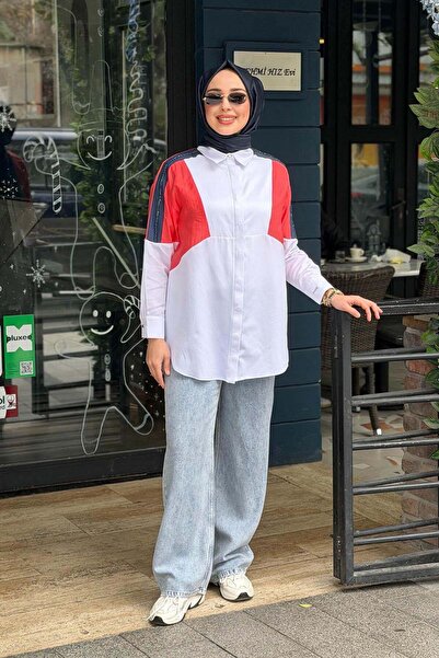 Moodbasic Gömlek MB11.303 Nar Çiçeği