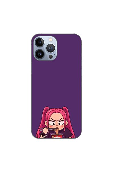 OEM Husa compatibila cu Apple iPhone 13 Pro Max Silicon Model KPop Demon Hunt...