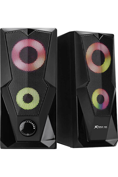 XTRIKE ME SK-501 2.0 Ηχεία με RGB 6W Μαύρα