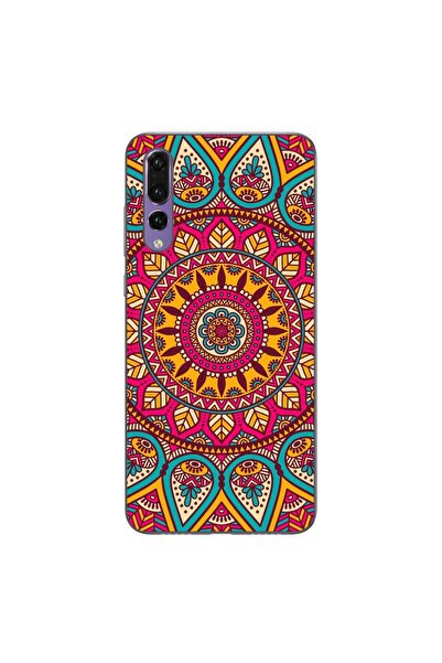 OEM Case compatible with Huawei P20 Pro Silicone Gel Tpu Pattern Vibrant Mandala