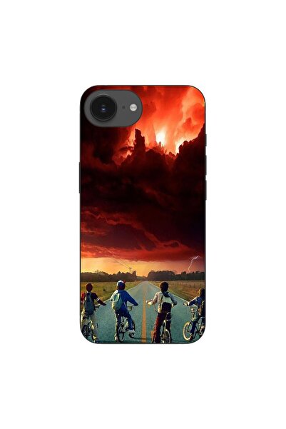OEM Θήκη συμβατή με Apple iPhone 16e Σιλικόνης Τζελ TPU Μοντέλο Stranger Thin...