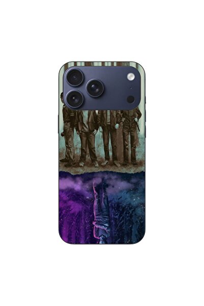 OEM Husa compatibila cu Apple iPhone 17 Pro Max Silicon Gel Tpu Model Strange...