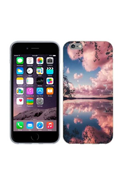 OEM Husa compatibila cu Apple iPhone 6S, iPhone 6 Silicon Gel Tpu Model Pink ...