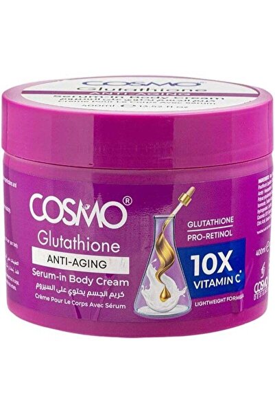 Cosmo Glutathione Anti-Aging Serum-in Body Cream with Glutathione Pro Retinol...