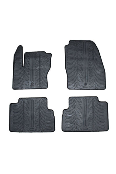 Gledring Set covorase auto din cauciuc Ford C-Max 2010-2014, 5 usi, Negru, Gl...
