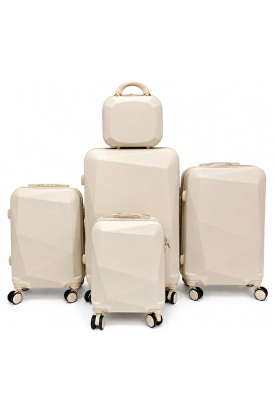Red Sea 5 Pcs Set Valise De Voyage De Mariage Zipper Expansion Design High Gr...