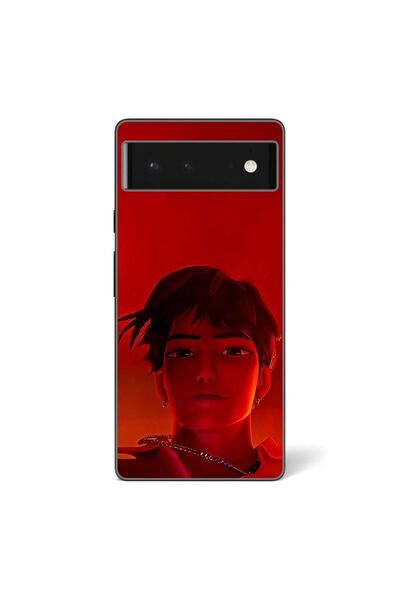 OEM Case compatible with Google Pixel 6 Silicone Gel Tpu Pattern KPop Demon H...