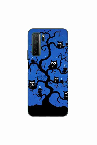 OEM Husa compatibila cu Huawei P40 Lite 5G Silicon Gel Tpu Model Halloween Tr...