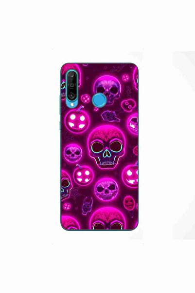 OEM Husa compatibila cu Huawei P30 Lite Silicon Gel Tpu Model Cyberpunk Hallo...