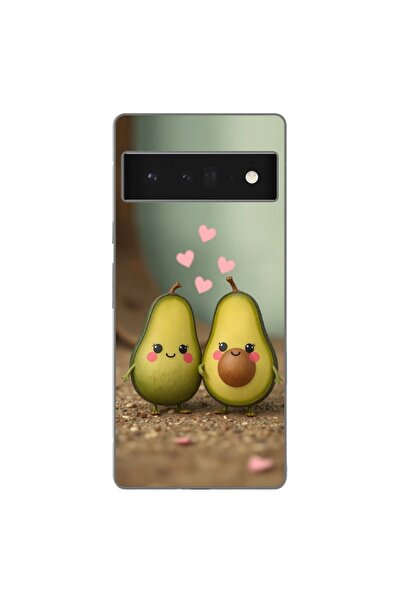 OEM Θήκη συμβατή με Google Pixel 6 Pro από σιλικόνη gel TPU με σχέδιο Kawaii ...