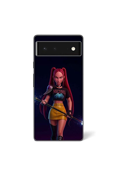 OEM Husa compatibila cu Google Pixel 6 Silicon Gel Tpu Model KPop Demon Hunte...