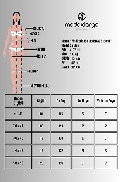 Koza Butik Kadın Büyük Beden Kısa Kollu Bel Bağlama Detaylı Elbise 5303-25