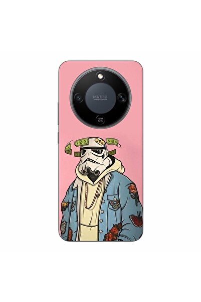 OEM Husa compatibila cu Honor Magic8 Lite Silicon Gel Tpu Model Trooper Money