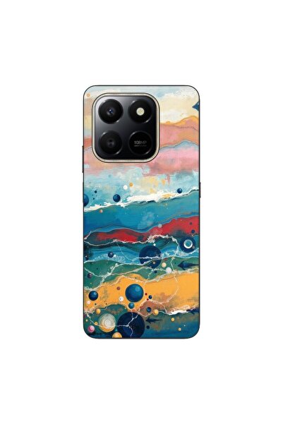 OEM Θήκη συμβατή με Honor X7d από σιλικόνη gel TPU με ζωγραφισμένο σχέδιο υδά...
