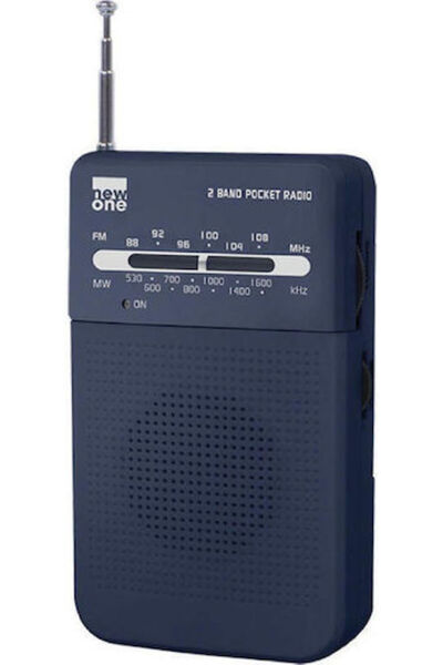 Muse.Co Muse NewOne R206 Μίνι Ραδιόφωνο Μπαταρίας Μπλε