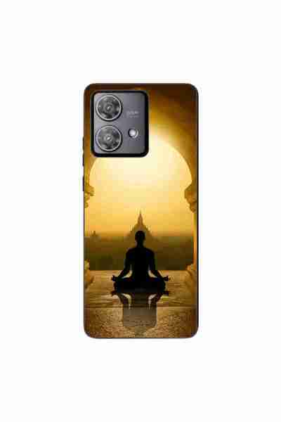 OEM Case compatible with Motorola Edge 40 Neo Silicon Gel Tpu Meditation Pattern