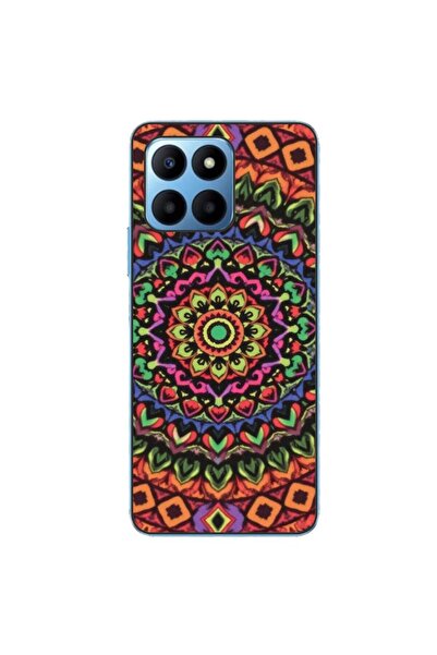 OEM Husa compatibila cu Honor X8 5G Silicon Gel Tpu Model Colorfull Mandala O...