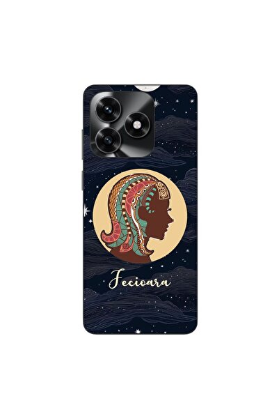 OEM Husa compatibila cu Honor X5c Plus Silicon Gel Tpu Model Horoscop Fecioara