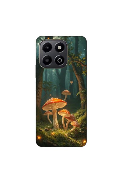 OEM Калъф, съвместим с Honor X6b, силиконов гел TPU, с шарка на светещи магич...