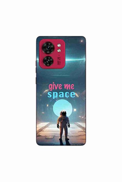 OEM Case compatible with Motorola Edge 40 Silicone Gel Tpu Model Give Me Space