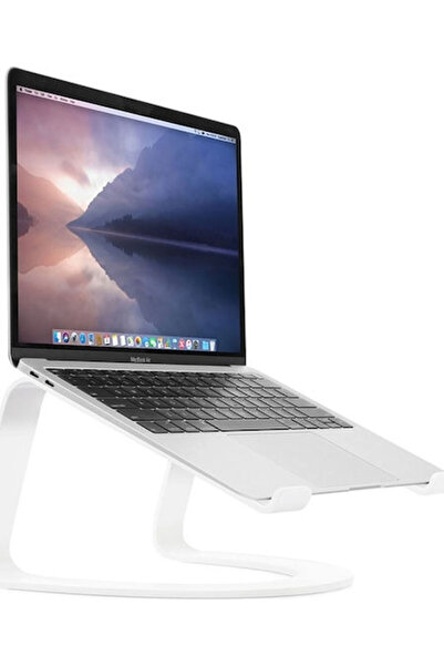 Twelve South Suport curbat pentru laptop de până la 17 inch, alb
