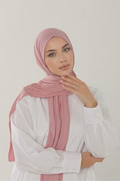 İSTDONATELLA شال قطني ممشط - شال حجاب نسائي من الجيرسيه والليكرا