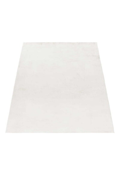 AYYILDIZ Covor din pluș, Pouffy, 60 x 110 cm, Crem, Poliester, Oeko Tex Stand...