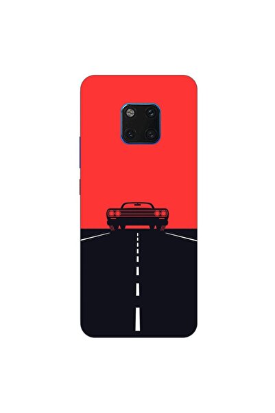 OEM Husa compatibila cu Huawei Mate 20 Pro Silicon Gel Tpu Model Red Sky Musc...