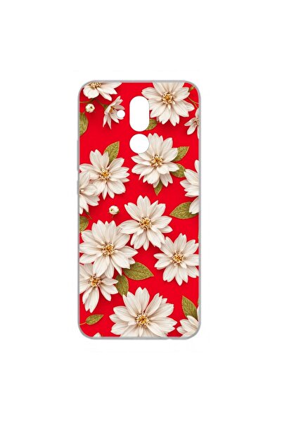 OEM Θήκη συμβατή με Huawei Mate 20 Lite από σιλικόνη gel TPU με σχέδιο Λευκά ...