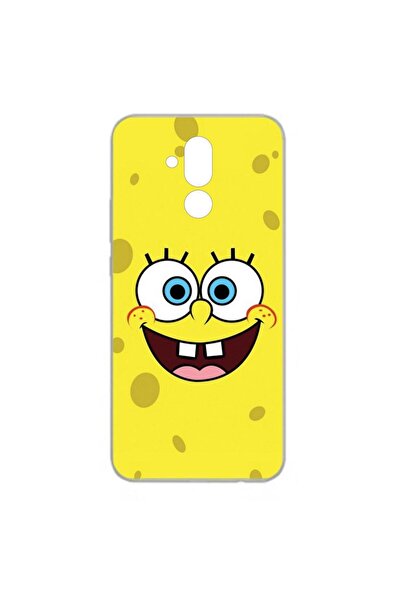 OEM Θήκη συμβατή με Huawei Mate 20 Lite Σιλικόνης Gel TPU με σχέδιο Σφουγγαρά...