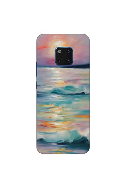 OEM Husa compatibila cu Huawei Mate 20 Pro Silicon Gel Tpu Model Watercolor S...