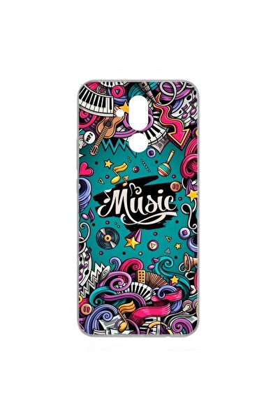 OEM Husa compatibila cu Huawei Mate 20 Lite Silicon Gel Tpu Model Pop Art Music