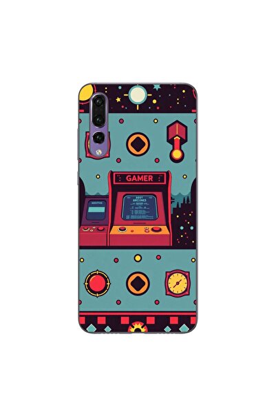 OEM Husa compatibila cu Huawei P20 Pro Silicon Gel Tpu Model Gamer Arcade Room