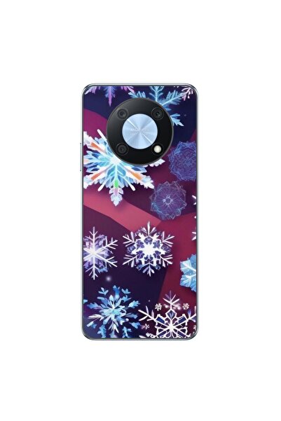 OEM Θήκη συμβατή με Huawei Nova Y90 από σιλικόνη gel TPU με σχέδιο νιφάδας χι...