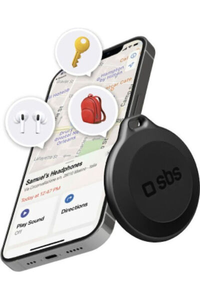 SBS TEFINDBTAPK Apple Find My Μαύρο