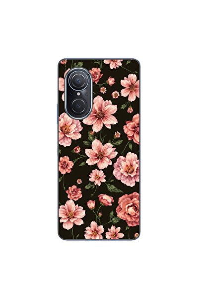 OEM Husa compatibila cu Huawei Nova 9 SE Silicon Gel Tpu Model Pink Spring Fl...