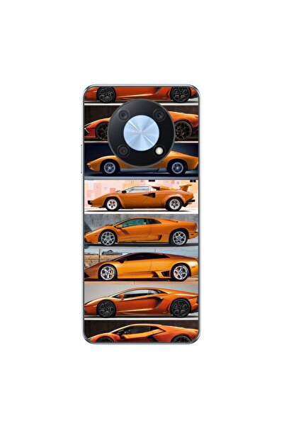 OEM Θήκη συμβατή με Huawei Nova Y90 από σιλικόνη gel TPU με σχέδιο αυτοκινήτο...