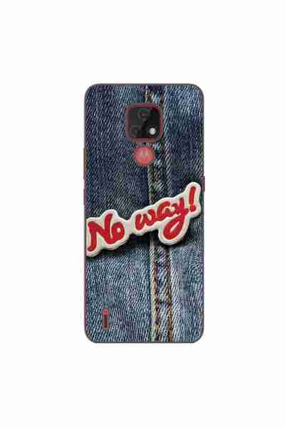 OEM Θήκη συμβατή με Motorola Moto E7 Σιλικόνης Gel TPU, Μοντέλο No Way Jeans