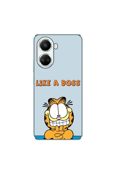 OEM Θήκη συμβατή με Huawei Nova 10 SE Σιλικόνης Τζελ TPU με σχέδιο Garfield L...