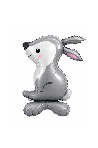 BeySüS Rabbit Foil Balloon with Stand