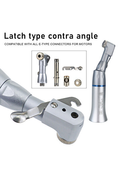 Choice contra angle 203C Dental Low Speed Handpiece Kits 2/4 Hole Air Motor C...