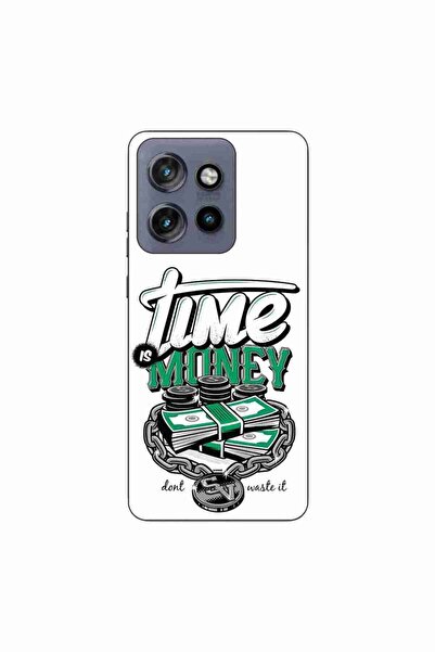 OEM Husa compatibila cu Motorola Edge 50 Neo Silicon Gel Tpu Model Mesaj Time...