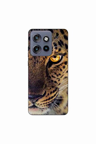 OEM Θήκη συμβατή με Motorola Edge 50 Neo από σιλικόνη gel TPU με σχέδιο λεοπά...