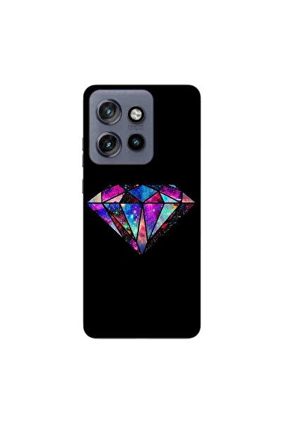 OEM Husa compatibila cu Motorola Edge 50 Neo Silicon Gel Tpu Model Diamond Black